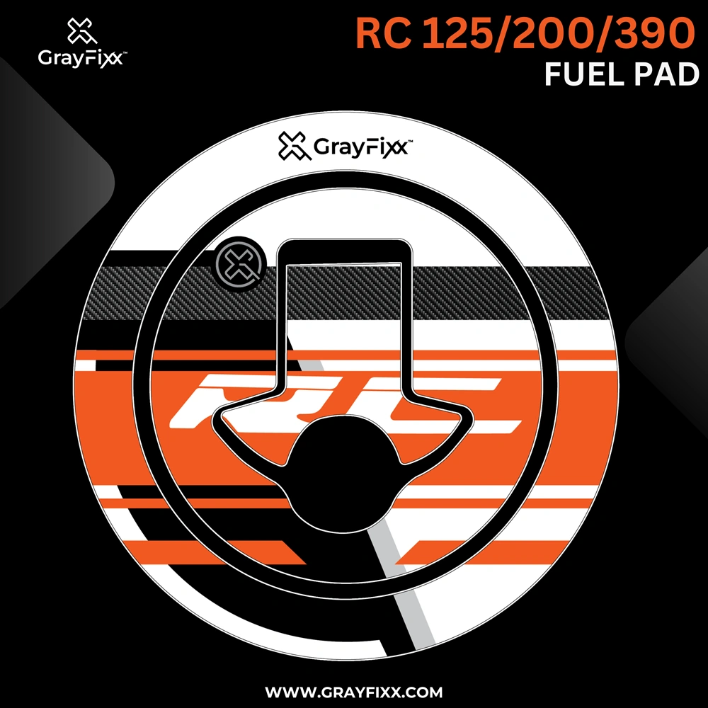 RC 125/200/250/390 Fuel Pad | Premium 3D Gel Fuel Pad, Pack of 1